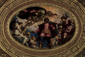 St. Roch in Glory, oil on canvas (360x2400) 1564