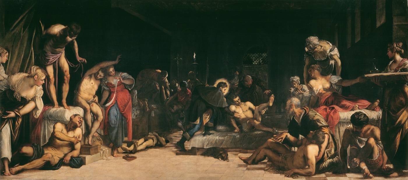 St. Roch Healing the Plague-Stricken, oil on canvas, 1549